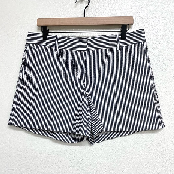 Ann Taylor Pants - Ann Taylor Seersucker Striped Shorts
